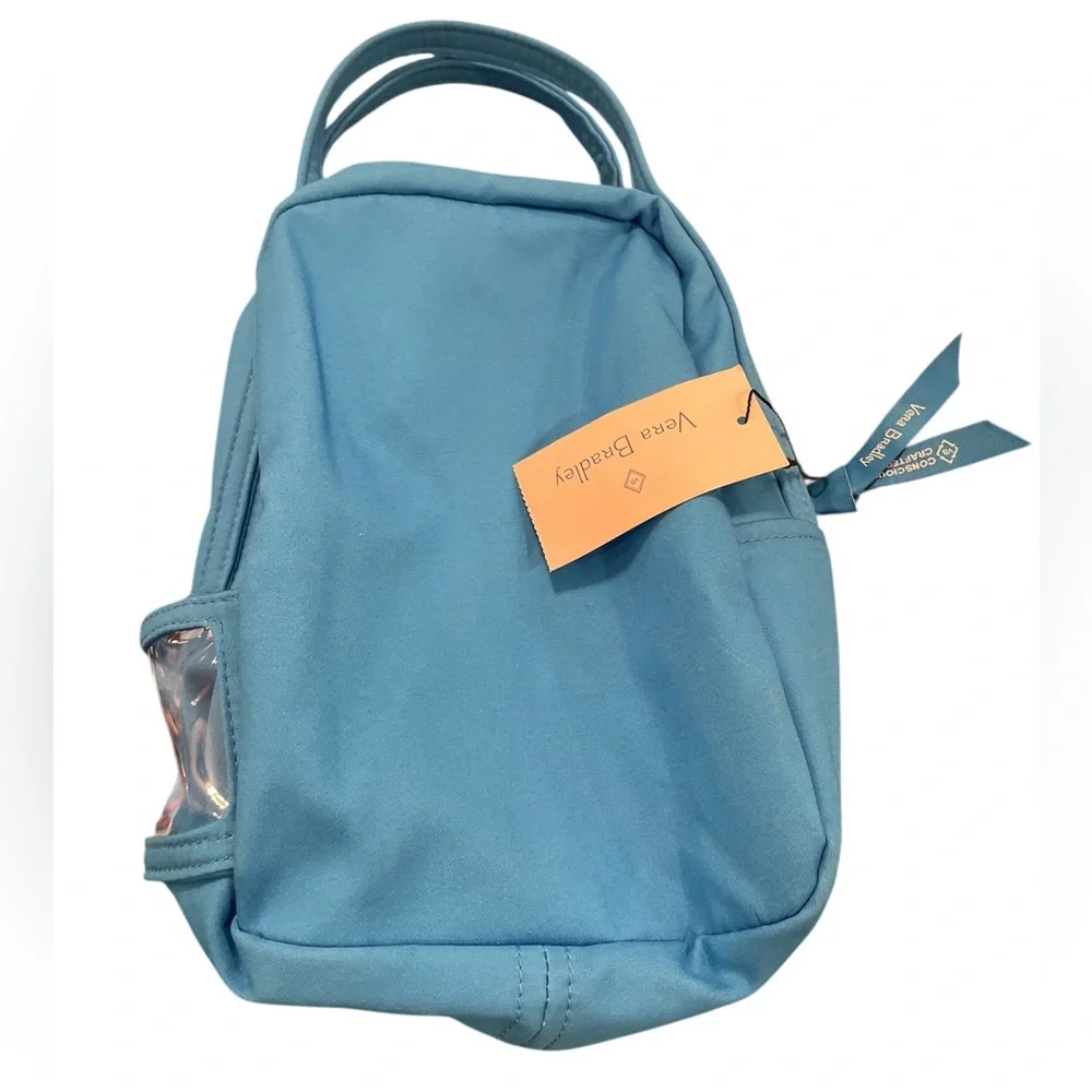 Vera Bradley Lunch Bag in Blue Aster